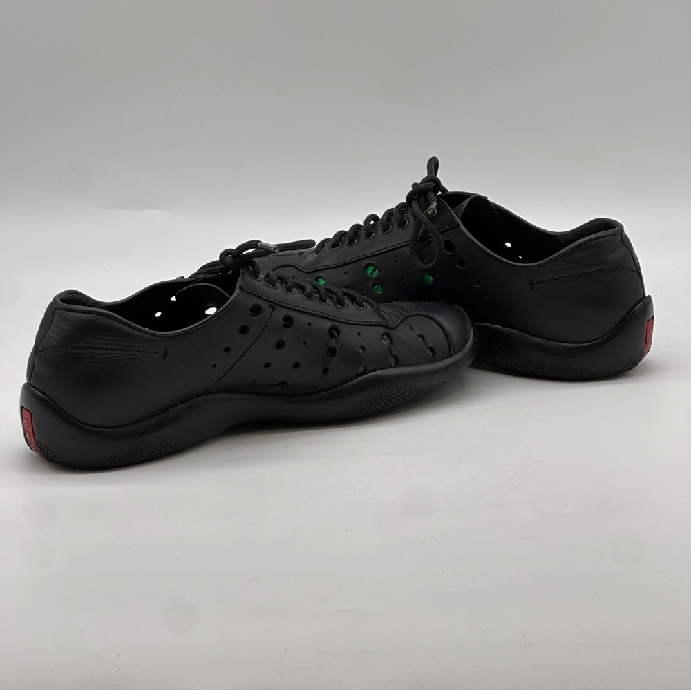 PRADA Perforated Shoes. Size 8 - Picture 13 of 14